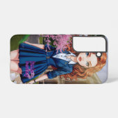 リトル美しいS22頭が切れる電話ケース SAMSUNG GALAXYケース (裏面横)