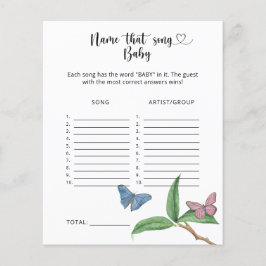 リトル蝶 – 名前そのベビー歌