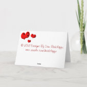 リトル誕生日ラブバグ カード (裏面)