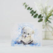 リトル読ズテディベアの水の色 ポストカード (スタンド正面)