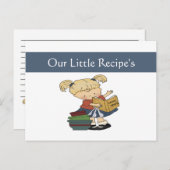 リトル調理師レシピカード ポストカード (正面/裏面)