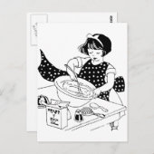 リトル調理師 ポストカード (正面/裏面)