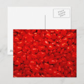 リトル赤いハートキャンディ ポストカード (正面/裏面)