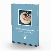 リトル足ベビー記念写真 フォトブロック (右)