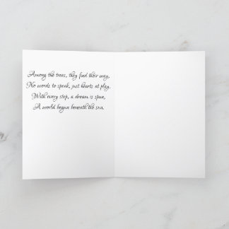 リトル足。大きな夢。 案内状