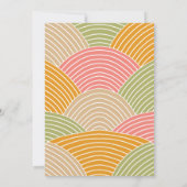 リトル農家ハーヴェストカクレクロウ子供の誕生日 招待状 (裏面)