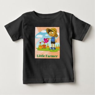 リトル農家素晴らしベビージャージーTシャツ ベビーTシャツ