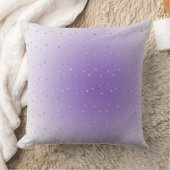 リトル金ゴールドハート紫グラデーション クッション (ブランケット)