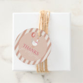 リトル間抜けグースピンクバルーンガール1st誕生日 フェイバータグ (インサイチュ)