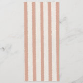 リトル間抜けグースピンクバルーンガール1st誕生日 メニュー (裏面)