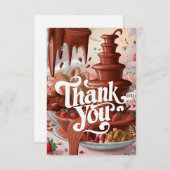 リトル魔法チョコレートサンキューカード サンキューカード (正面/裏面)