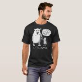 リトル・アラニスと彼女のクロス・アイド最高のベア(DAR) Tシャツ (正面フル)