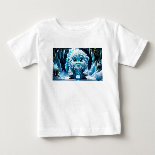 リトル・イェティ ベビーTシャツ (正面)