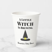リトル・ウィッチはハロウィーン妊娠を醸造している 紙コップ (正面)