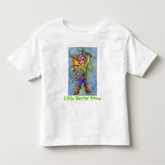 リトル・ウォリアー・プリンス トドラーTシャツ (正面)