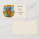 リトル・ウォリアー 名刺 (正面/裏面)