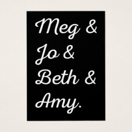 リトル·ウーマン·キャラクターII