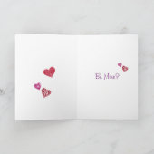 リトル・エンジェル私のバレンタイン シーズンカード (内部)