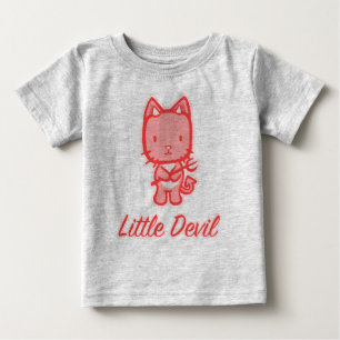 「リトル・エンジェル…リトル・デビル」 ベビーTシャツ