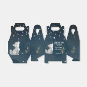 リトル・オオカミをテーマにした誕生日パーティー野生のパーティー フェイバーボックス (折り畳みなし)