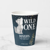 リトル・オオカミをテーマにした誕生日パーティー野生のパーティー 紙コップ (正面)
