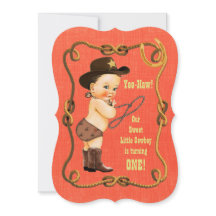 リトル·カウボーイ第1誕生日パーティー