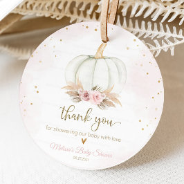 リトル・カボチャは赤ちゃんシャワーの途中にある フェイバータグ