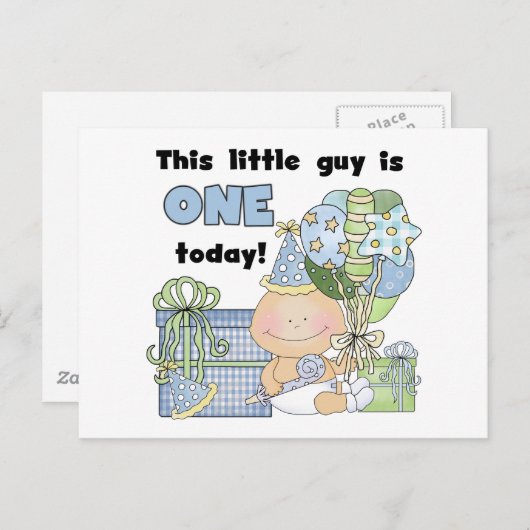 リトル・ガイはTシャツとギフトの一つ ポストカード (正面/裏面)