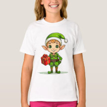 リトル・クリスマス・エルフ キッズTシャツ