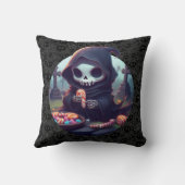 リトル・グリム刈り取り食べ機のキャンディ クッション (裏面)