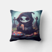 リトル・グリム刈り取り食べ機のキャンディ クッション (裏面)