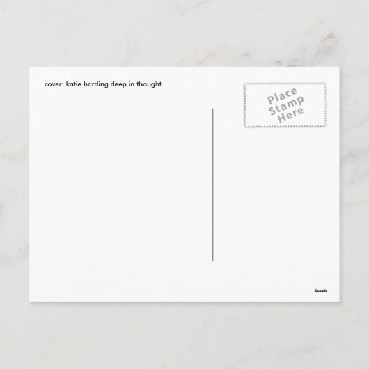 リトル・ケイティ、メリークリスマス シーズンポストカード (裏面)