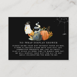 リトル・ゴースト | ノー・ラップ・ディスプレイ・シャワー・インサート エンクロージャーカード