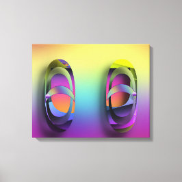 リトル サンダル キャンバスプリント