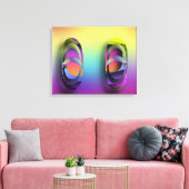 リトル サンダル キャンバスプリント (インサイチュ (リビング))