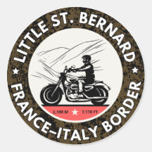 リトル・サン・ベルナルド峠 フランス イタリア アルプス バイク