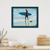 リトル・サーファー・ガール・ポスター ポスター (キッチン)