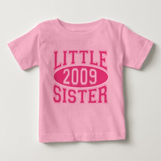 リトル・シスター2009 （ピンク） ベビーTシャツ (正面)