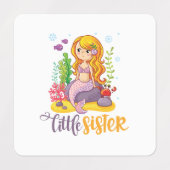 リトル・シスター🧜 ♀️‍マーメイド ラベル (デザイン1)
