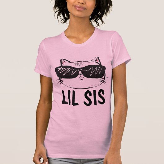 リトル・シスターTシャツ(LIL SIS) Tシャツ (正面)