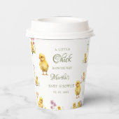 リトル・シックは農場の赤ちゃんシャワーの途中にある 紙コップ (裏面)