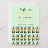 リトル シャムロック ワン ゴームス 招待状 (裏面)