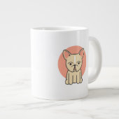 リトル·シュノートルズ、クリーム ジャンボコーヒーマグカップ (正面右)