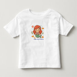 リトル シー ドリーマー マーメイド – かわいい女の子用Tシャツ トドラーTシャツ