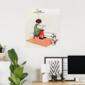リトル・ジャック・ホーナーは角に座った ポスター (ホームオフィス)