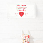 リトル・スウィートアート2回目の誕生日 横断幕 (インサイチュ)