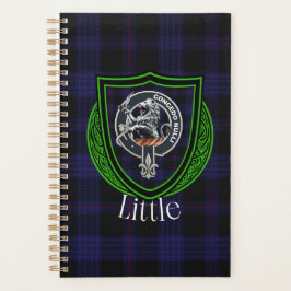 リトル・スコティッシュ・クランのタータンとクラン紋章 プランナー手帳