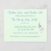 「リトル・ストーク」少年だ! 案内ポストカード (裏面)