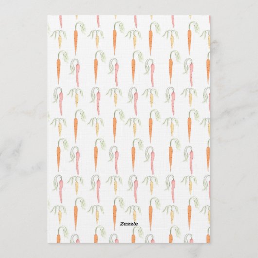 リトル・スプラウト　ベイビーシャワーのご案内 招待状 (裏面)