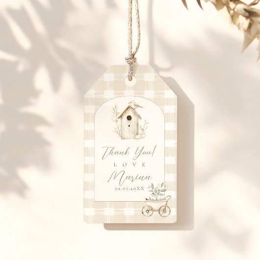 リトル・スプラウト　ベイビーシャワー ギフトタグ